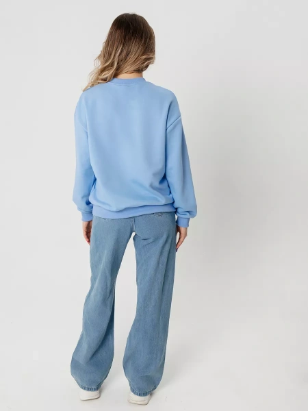 Свитшот женский толстовка больших размеров кофта ДФ579