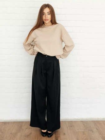 Свитшот женский оверсайз больших размеров ДФ545