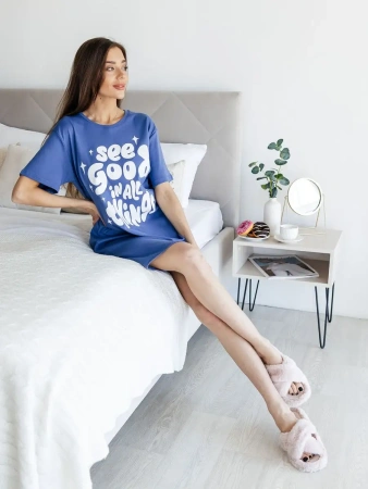 Ночнушка ночная сорочка домашняя одежда оверсайз