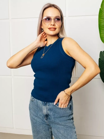 Топ под пиджак в рубчик спортивная майка МК558