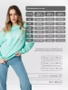 Свитшот женский толстовка больших размеров кофта ДФ579