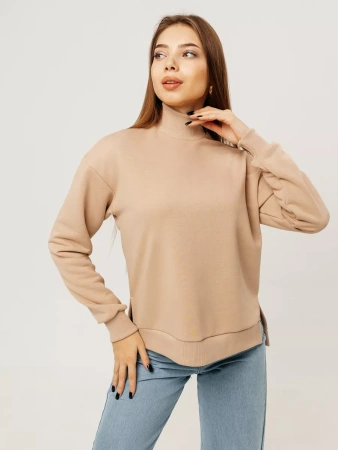 Свитер с горлом кофта с длинным рукавом ДФ542