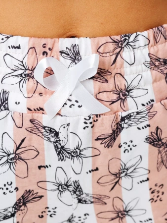 Пижама со штанами домашний костюм