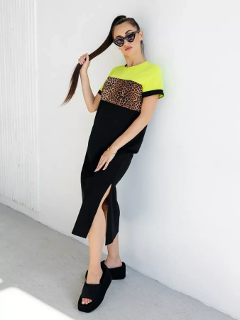 Платье домашнее женское больших размеров длинное ПЛК569