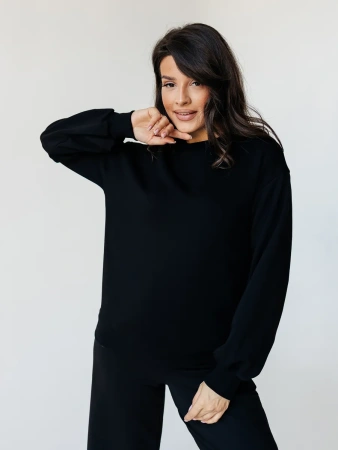 Свитшот женский оверсайз больших размеров ДФ545