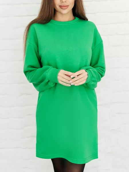 Платье женское оверсайз с длинным рукавом туника ТФ543