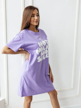 Ночнушка туника домашняя футболка длинная