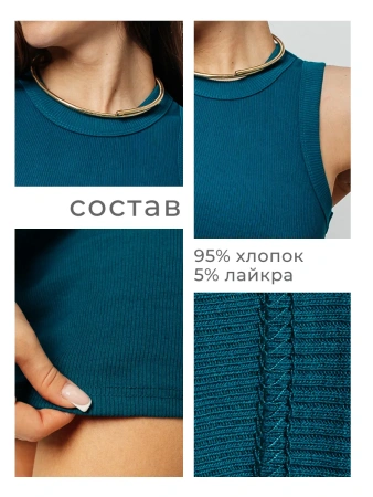 Платье женское в рубчик