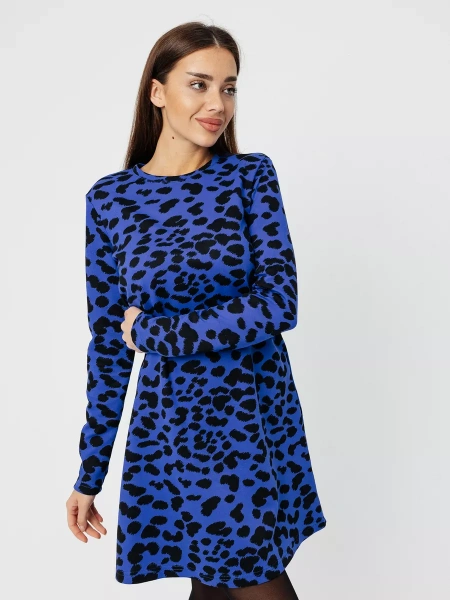 Платье праздничное весеннее больших размеров трапеция ПЛИ577