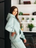 Спортивный костюм с начесом оверсайз кроя зимний