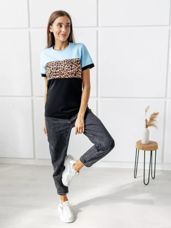 Футболка хлопок с принтом новогодняя больших размеров