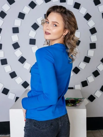 Лонгслив женский облегающий дк540