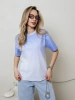 Футболка женская нарядная больших размеров хлопок