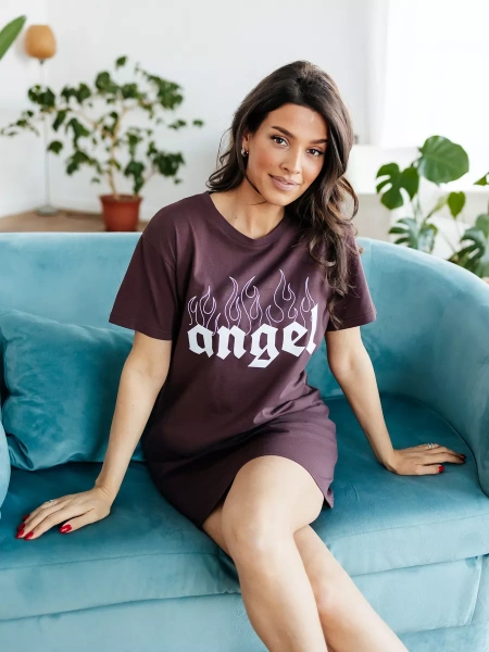 Туника домашнее платье ночная сорочка