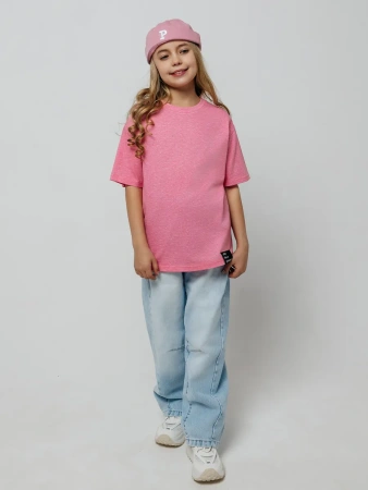 Футболка для девочки с принтом хлопок летняя пляжная