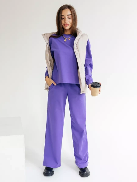 Костюм женский брючный КФ524 трикотажный