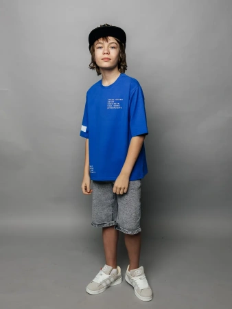 Футболка для мальчика подростка оверсайз с принтом