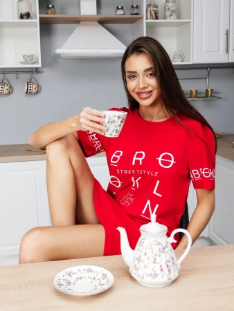 Туника домашняя платье больших размеров