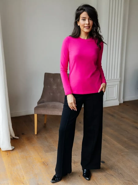 Лонгслив женский облегающий дк540