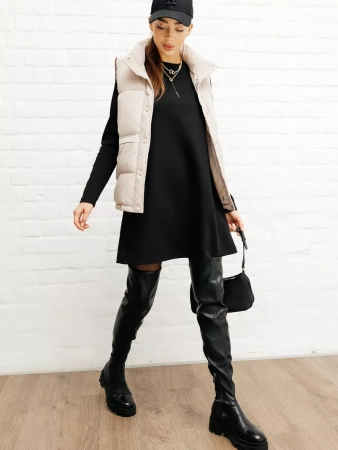 Платье женское трикотажное праздничное деловое ПЛИ587