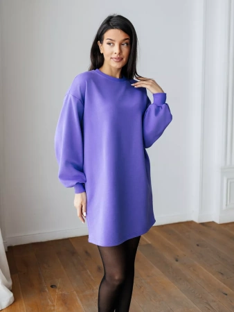 Платье женское оверсайз с длинным рукавом туника ТФ543