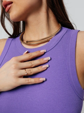 Платье женское в рубчик