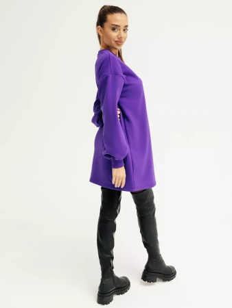 Платье женское оверсайз с длинным рукавом туника ТФ543