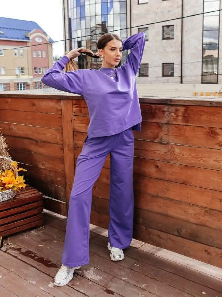 Костюм женский брючный КФ524 трикотажный