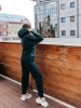 Спортивный костюм с начесом оверсайз кроя зимний