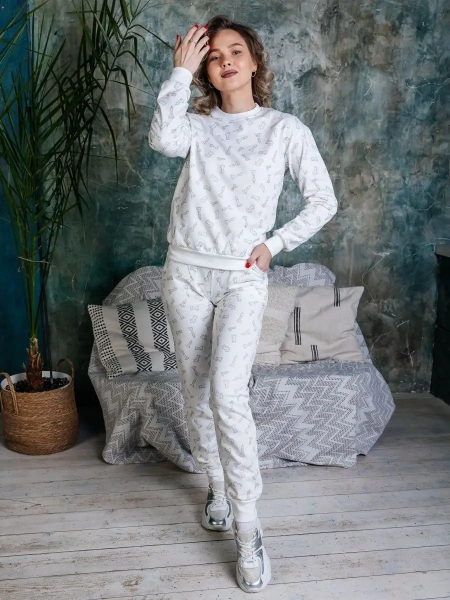 Костюм спортивный женски оверсайз домашняя одежда