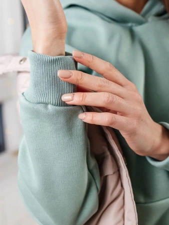 Костюм спортивный женски с начесом оверсайз домашняя одежда