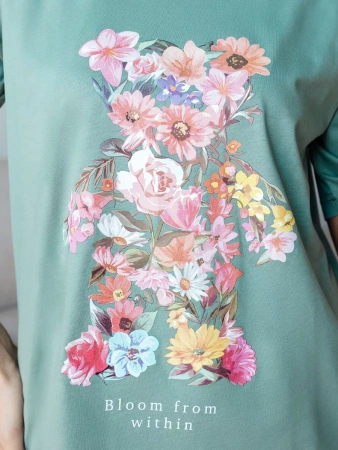 Туника платье домашнее повседневное больших размеров