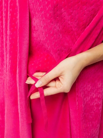 Халат женский домашний велюр