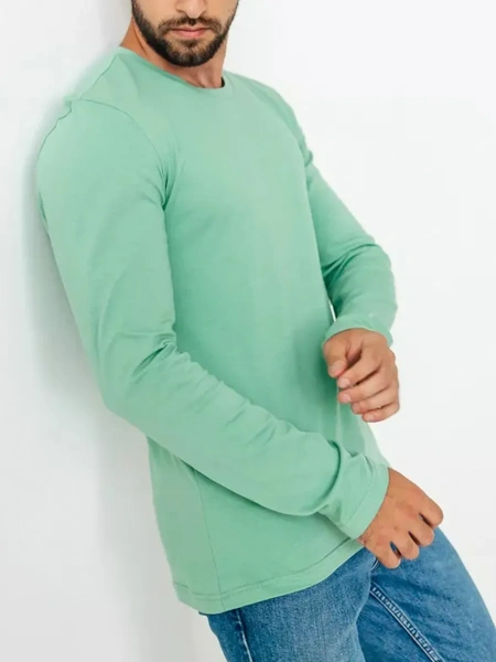 Лонгслив мужской с длинным рукавом больших размеров