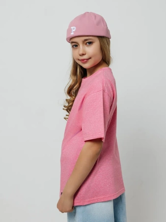 Футболка для девочки с принтом хлопок летняя пляжная