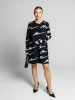Платье женское трикотажное трапеция повседневное ПЛИ577