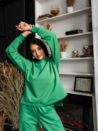 Костюм женский брючный КФ524 трикотажный