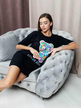 Туника футболка оверсайз