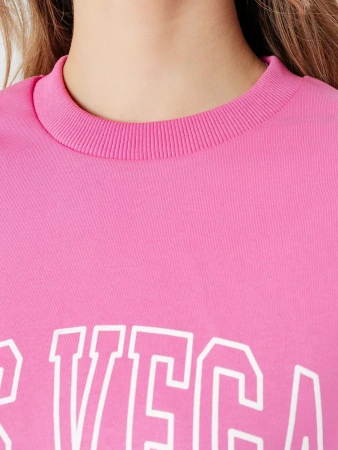 Свитшот женский толстовка больших размеров кофта ДФ579