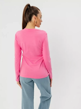 Лонгслив женский облегающий дк540