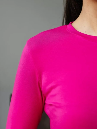 Лонгслив женский облегающий дк540