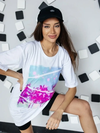 Туника платье домашнее повседневное больших размеров