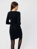 Платье женское трикотажное с длинным рукавом