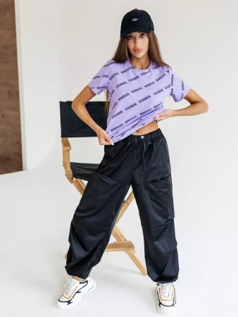 Футболка с принтом больших размеров новогодняя ФК561