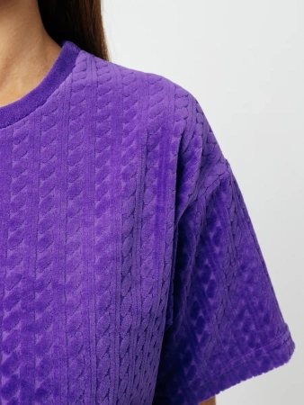 Пижама женская с шортами комплект велюровый