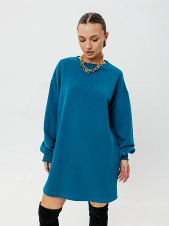 Платье женское оверсайз с длинным рукавом туника ТФ543