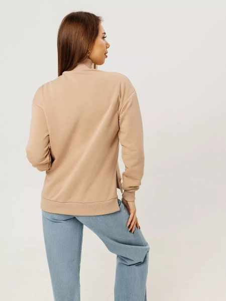 Свитер с горлом кофта с длинным рукавом ДФ542