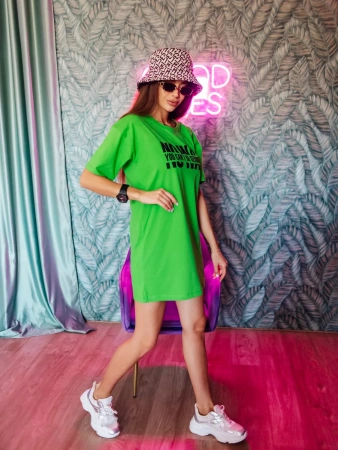 Туника женская футболка оверсайз платье домашнее