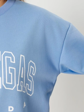 Свитшот женский толстовка больших размеров кофта ДФ579