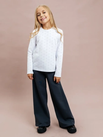 Брюки на девочку палаццо школьные